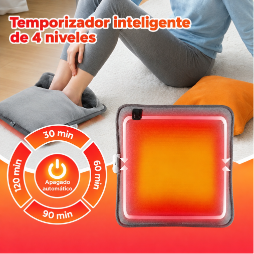 Calentador de Pies Eléctrico: Adiós al Frío en Segundos